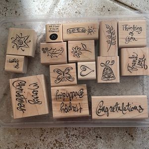 Stampin Up! A Greeting For All Reasons 2001 Stamp Set